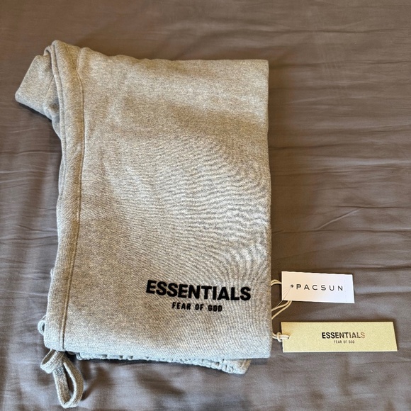 Essentials Fear of God - S22 Sweatpants - Dark Oatmeal - All Size - Picture 1 of 8